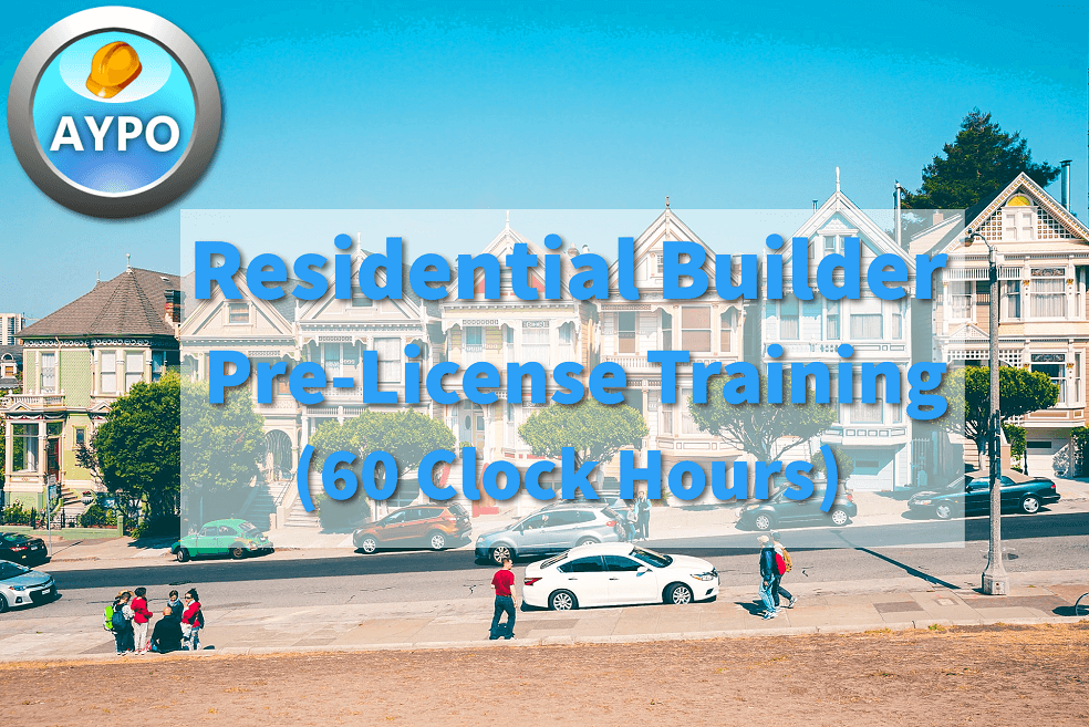Michigan 60 hour Residential Builder PreLicense Course